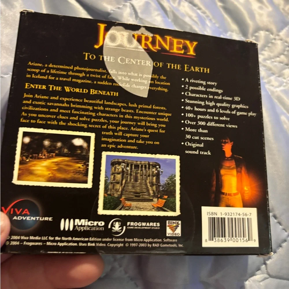 Journey to the Center of the Earth PC CD-ROM Game -
